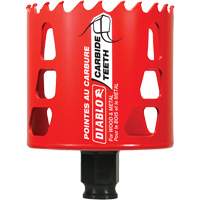 Wood & Metal Hole Saw, 2-3/4", 2-3/8" Depth of Cut, Carbide Moffatt Supply & Specialties