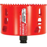 Wood & Metal Hole Saw, 4-1/4", 2-3/8" Depth of Cut, Carbide Moffatt Supply & Specialties