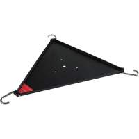 Tablette inf&eacute;rieure pour tr&eacute;pied de nivellement de 6 po avec &eacute;tau &agrave; chaîne Moffatt Supply & Specialties