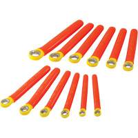 Insulated 12 Point Metric Box End Wrench Set, 1000 V, 12 Pcs Moffatt Supply & Specialties