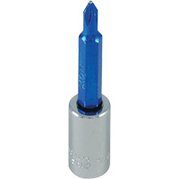 Blue Tip Screwdriver Bit, Phillips, #1, 1/4" Drive Moffatt Supply & Specialties
