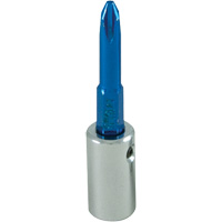 Blue Tip Screwdriver Bit, Phillips, #2, 1/4" Drive Moffatt Supply & Specialties