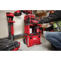 Packout Tool Cabinet, 15" x 15" x 20", Black/Red Moffatt Supply & Specialties
