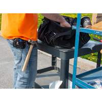 Grand porte-ruban &agrave; mesurer, Porte-ruban &agrave; mesurer, Cuir, 1 Poches Moffatt Supply & Specialties