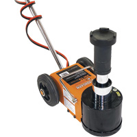 Super Heavy-Duty 2-Stage Air Hydraulic Truck Jack, 30 Ton(s), Air Hydraulic Moffatt Supply & Specialties