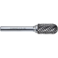 C5-DC Jet-Kut&reg; GP Carbide Burr, 1/2" Dia., 1" Depth of Cut Moffatt Supply & Specialties