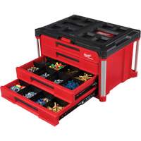 Boîte &agrave; outils avec 4 tiroirs PackOut, 16-3/10" x 22-1/5" x 14-3/10", Rouge Moffatt Supply & Specialties