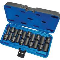 Jeux de douilles universelles, 10 Mcx, Chocs, Prise de 3/8", Profond Moffatt Supply & Specialties