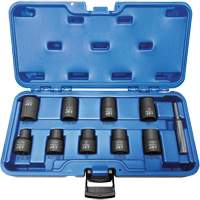 PST-1012 Jeux de douilles Twist, 10 Mcx, Chocs, Prise de 1/2" Moffatt Supply & Specialties