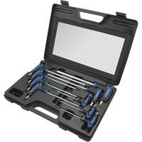 JTTK-9 T-Handle Key Wrench Sets, 9 Pcs., Torx&reg; Moffatt Supply & Specialties