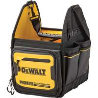 11” Electrician Tote, 34 Pockets, Black/Yellow Moffatt Supply & Specialties