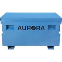 Jobsite Tool Box, 48" x 24" x 27-3/5", Steel, Blue Moffatt Supply & Specialties
