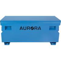 Jobsite Tool Box, 60" x 24" x 27-1/2", Steel, Blue Moffatt Supply & Specialties