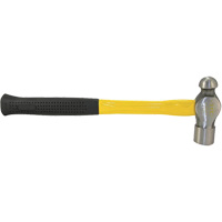 IBP-24F Ball Pein Hammer, 24 oz. Head Weight, Plain Face, Fibreglass Handle Moffatt Supply & Specialties