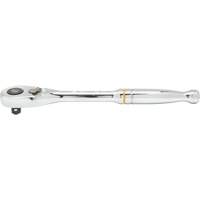 90-Tooth Quick Release Teardrop Ratchet, 1/2" Drive, Ergonomic Handle Moffatt Supply & Specialties