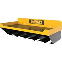 Power Tool Storage Shelf Combo, Steel, Black/Yellow Moffatt Supply & Specialties