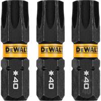 3-Piece FLEXTORQ&reg; Impact Screwdriving Bits, Torx, T-40, 1/4" Drive Moffatt Supply & Specialties