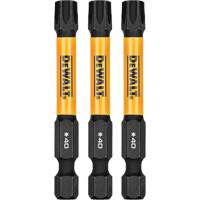 3-Piece FLEXTORQ&reg; Impact Screwdriving Bits, Torx, T-40, 1/4" Drive Moffatt Supply & Specialties