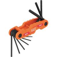 Compact Folding Hex Key Set, 9 Pcs., Imperial Moffatt Supply & Specialties
