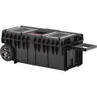Arx Long Rolling Tool Chest, 31-1/5" x 15-1/5" x 12-7/10", Black Moffatt Supply & Specialties