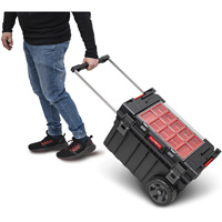 Coffre &agrave; outils roulant Arx, 23-4/5" x 16" x 15-3/5", Noir Moffatt Supply & Specialties