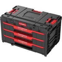 Arx&reg; 3-Drawer Toolbox, 23-1/10" x 15" x 13-2/5", Black Moffatt Supply & Specialties