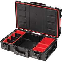 Arx Small Toolbox, 23" x 15" x 7-1/2", Black Moffatt Supply & Specialties
