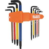 Colour-Coded Extra-Long L Style Hex Key Caddy Set, 9 Pcs., Imperial Moffatt Supply & Specialties