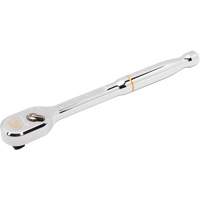 120XP Full Polish Chrome Teardrop Ratchet, 3/8" Drive, Ergonomic Handle Moffatt Supply & Specialties