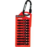 Impact Bit Set, 10 Pcs., Square Moffatt Supply & Specialties