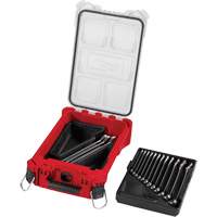 Wrench Set with PackOut Compact Organizer, Combination, 15 Pieces, Metric Moffatt Supply & Specialties