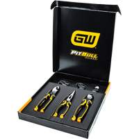 PITBULL Dual Material Mixed Plier Set, 6 Pieces Moffatt Supply & Specialties