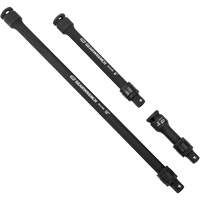 Jeu de rallonges &agrave; chocs verrouillables 3 mcx, Prise de 3/8", Fini Phosphate de mangan&egrave;se, 3 M Moffatt Supply & Specialties