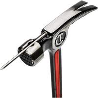 Marteau de charpente en acier avec face meul&eacute;e, 22 oz, Prise en Acier plein, 16" lo Moffatt Supply & Specialties