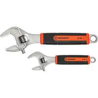 Quick-Fit-Jaw Adjustable Wrench Set, Adjustable, 2 Pieces, Imperial and Metric Moffatt Supply & Specialties