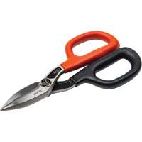 Straight Pattern Tinner Snips, 1-31/50" Cut Length, Straight Cut Moffatt Supply & Specialties