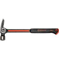 Marteau de charpente &agrave; face meul&eacute;e, 28 oz, Prise en Acier plein, 16" lo Moffatt Supply & Specialties