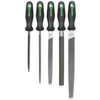 Jeu anniversaire de limes avec manches ergonomiques, 5 pi&egrave;ces Moffatt Supply & Specialties