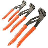 Z2 K9 Straight Jaw Dipped Handle Tongue & Groove Plier Set, 3 Pieces Moffatt Supply & Specialties