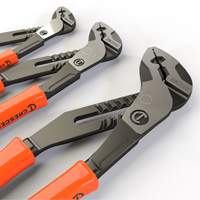 Z2 K9 Straight Jaw Dipped Handle Tongue & Groove Plier Set, 3 Pieces Moffatt Supply & Specialties