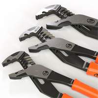 Z2 K9 Straight Jaw Dipped Handle Tongue & Groove Plier Set, 3 Pieces Moffatt Supply & Specialties