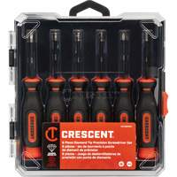 Diamond Tip Precision Screwdriver Set, 6 Moffatt Supply & Specialties