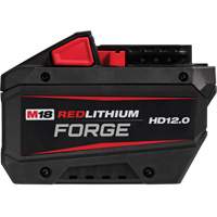 M18 REDLITHIUM FORGE HD12.0 Battery Pack, Lithium-Ion, 18 V Moffatt Supply & Specialties