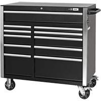 HDCC-4115 HD Series Toolbox Combo, 21-1/2" D x 44-1/5" W x 63-3/10" H, Black Moffatt Supply & Specialties