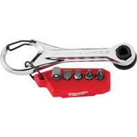 7-in-1 Multi-Bit Mini Ratchet, 5/16"/1/4" Drive, Plain Handle Moffatt Supply & Specialties