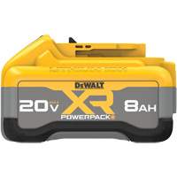 MAX* XR POWERPACK Battery, Lithium-Ion, 20 V, 8 Ah Moffatt Supply & Specialties