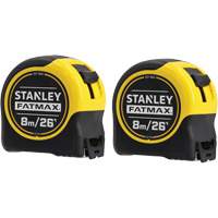 FATMAX&reg; Classic Tape Measures, 1-1/4" x 26'/8 m, Imperial & Metric Graduations Moffatt Supply & Specialties