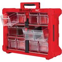 Organisateur PACKOUT &agrave; bac inclinable, 15-1/5" x 19-7/10" x 6-7/10", Noir/Rouge Moffatt Supply & Specialties