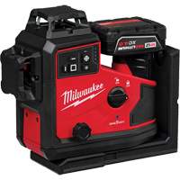 Laser vert &agrave; 3 plans sur 360° M12 avec r&eacute;cepteur et alignement automatique Moffatt Supply & Specialties