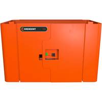 RAILWORKS Double Door Steel Security Panel Lockable Storage Moffatt Supply & Specialties